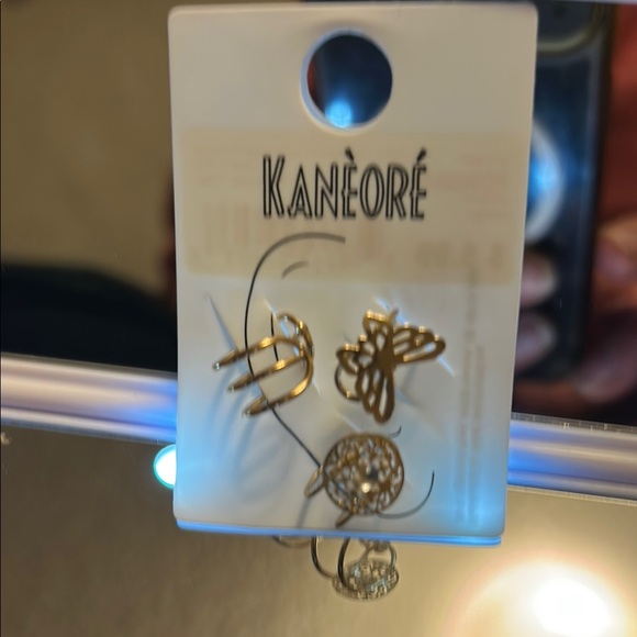 Whimsical Gold Earrings with Insect Design - Picture 1 of 1